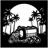 (image for) ratrod rat tanker  palms