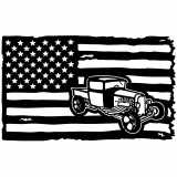 (image for) ratrod rat truck 5  flag