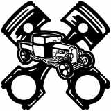 (image for) ratrod rat truck 5  piston