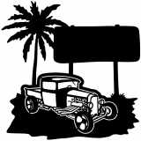 (image for) ratrod rat truck 5  sign