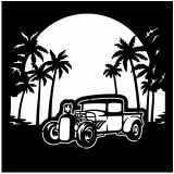 (image for) ratrod rat truck 6  palms