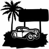 (image for) ratrod rat truck 8  sign