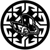 (image for) ratrod rat truck  celtic