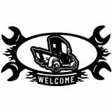 (image for) ratrod rat truck  oval