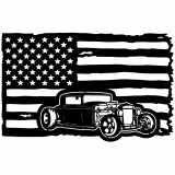 (image for) ratrod ratly  flag