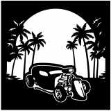 (image for) ratrod ratmobile  palms