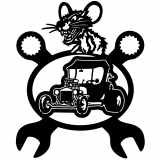 (image for) ratrod roadster  rat