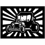 (image for) ratrod roadster  rays