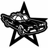 (image for) ratrod the batmobile  star