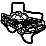 (image for) ratrod the batmobile  texas