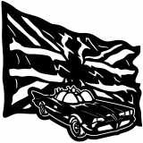 (image for) ratrod the batmobile  uk