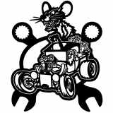 (image for) ratrod xmas ratrod  rat