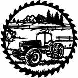 (image for) tractor case ih  farm saw