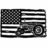 (image for) tractor farmall  560  flag