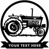 (image for) tractor intl harvester  circle