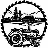 (image for) tractor intl harvester  farm 8