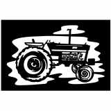 (image for) tractor intl harvester  firepit