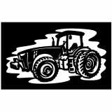 (image for) tractor john deere  8245r  firepit