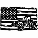 (image for) tractor john deere  8245r  flag