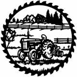 (image for) tractor tractor 01  farm saw