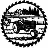 (image for) tractor tractor 04  farm saw