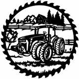 (image for) tractor tractor 05  farm saw