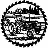 (image for) tractor tractor 07  farm saw