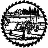 (image for) tractor tractor 09  farm saw