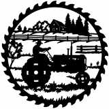 (image for) tractor tractor 11  farm saw