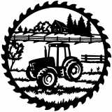 (image for) tractor tractor 14  farm saw