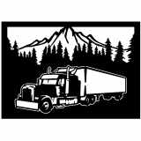 (image for) transport big rig  trees