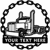 (image for) transport big truck=-  chain