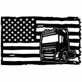 (image for) transport cabover truck  flag