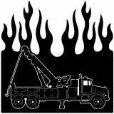 (image for) transport heavy towing=-  flame