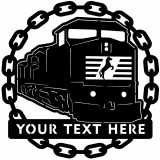 (image for) transport norfolk southern train  chain