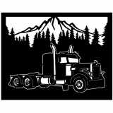 (image for) transport peterbilt 01=-  trees