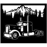 (image for) transport peterbilt 02  trees