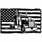 (image for) transport peterbilt 04  flag