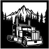 (image for) transport peterbilt 04  treeline