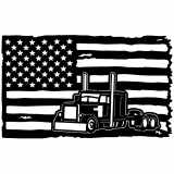 (image for) transport peterbilt=-  flag