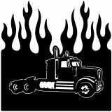 (image for) transport western star  flame