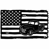 (image for) trucks_1  1950 chevy=-  flag