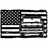 (image for) trucks_1  1966 chevy c10=  flag