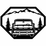 (image for) trucks_1  1966 chevy c10=  mountain