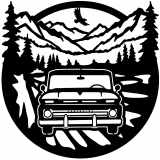 (image for) trucks_1  1966 chevy c10=  outdoor