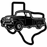 (image for) trucks_1  58 chevy apache truck=-  texas