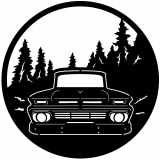 (image for) trucks_1  62 chevy c10 truck=-  forest