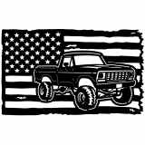 (image for) trucks_1  78 ford lifted=-  flag