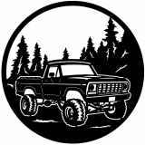 (image for) trucks_1  78 ford lifted=-  forest