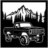 (image for) trucks_1  78 ford lifted=-  treeline